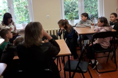 Z wizytą w Bibliotece Publicznej w Wymysłowie 