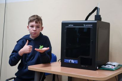 Zajęcia z wykorzystaniem drukarki 3D!