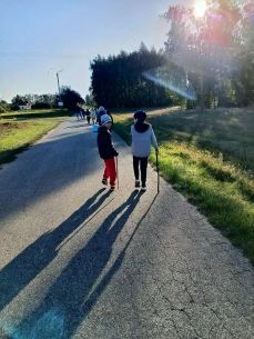 Lekcja przyrody w lesie