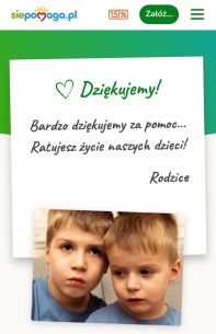 Pomagmy Adasiowi i Kubusiowi!